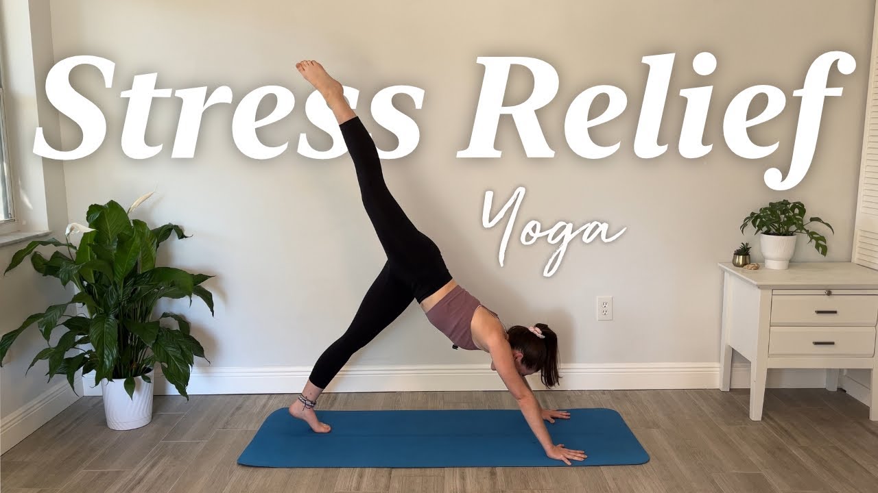 Slow Paced Yoga For Stress Relief | Relieve Tension with Movement
