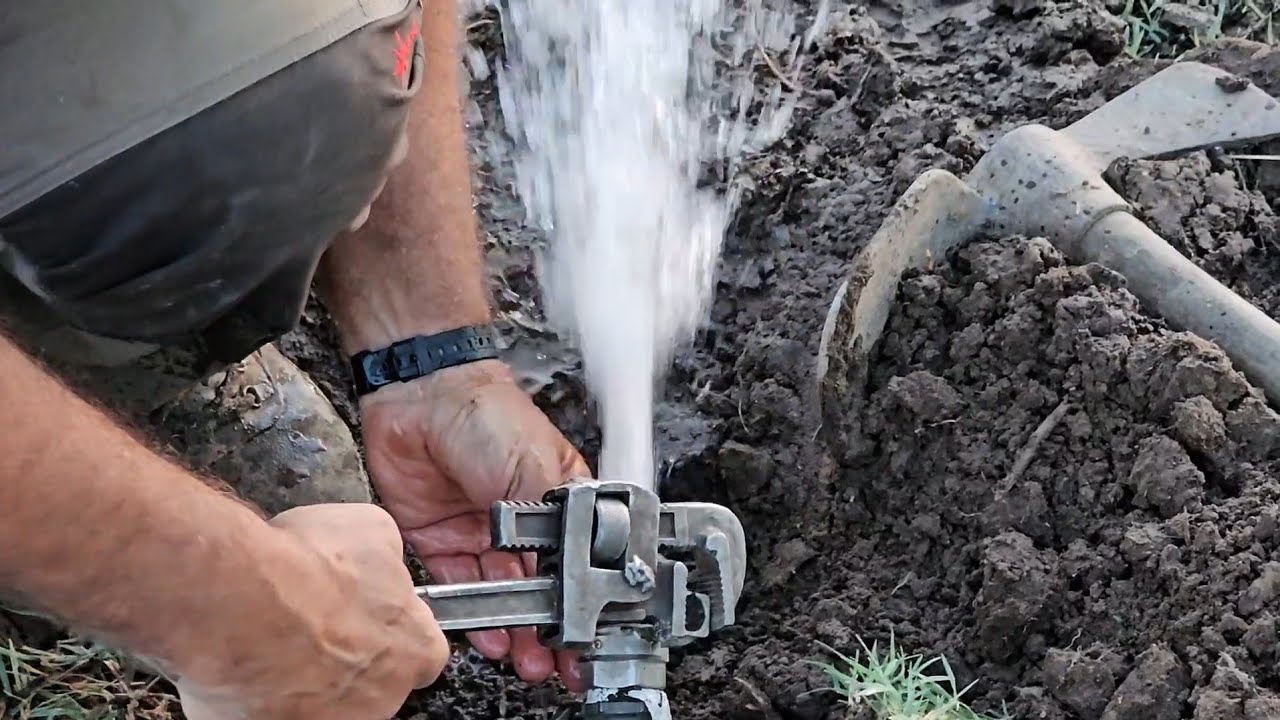 Hay que controlar la fuga para no tener pérdida de agua.😉👍