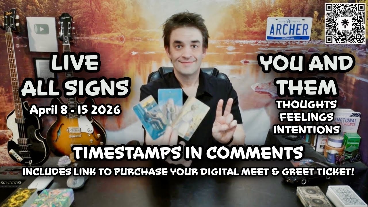All Signs Love Tarot Reading You and Them Thoughts Feelings And Intentions April 8 - 15 2026