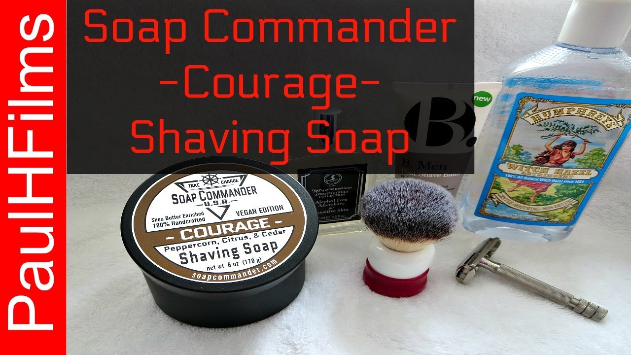 Soap Commander - Courage - Shaving Soap