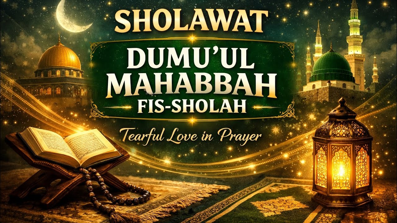 🌙 DUMU'UL MAHABBAH FIS-SHOLAH | Tears of Love in Prayer–Most Beautiful Islamic Nasheed &Salawat 2026