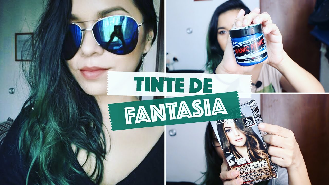 Tinte de fantasía: Decoloración, Tinte y Cuidado (manic panic - atomic turquoise) | #ViernesconKarla