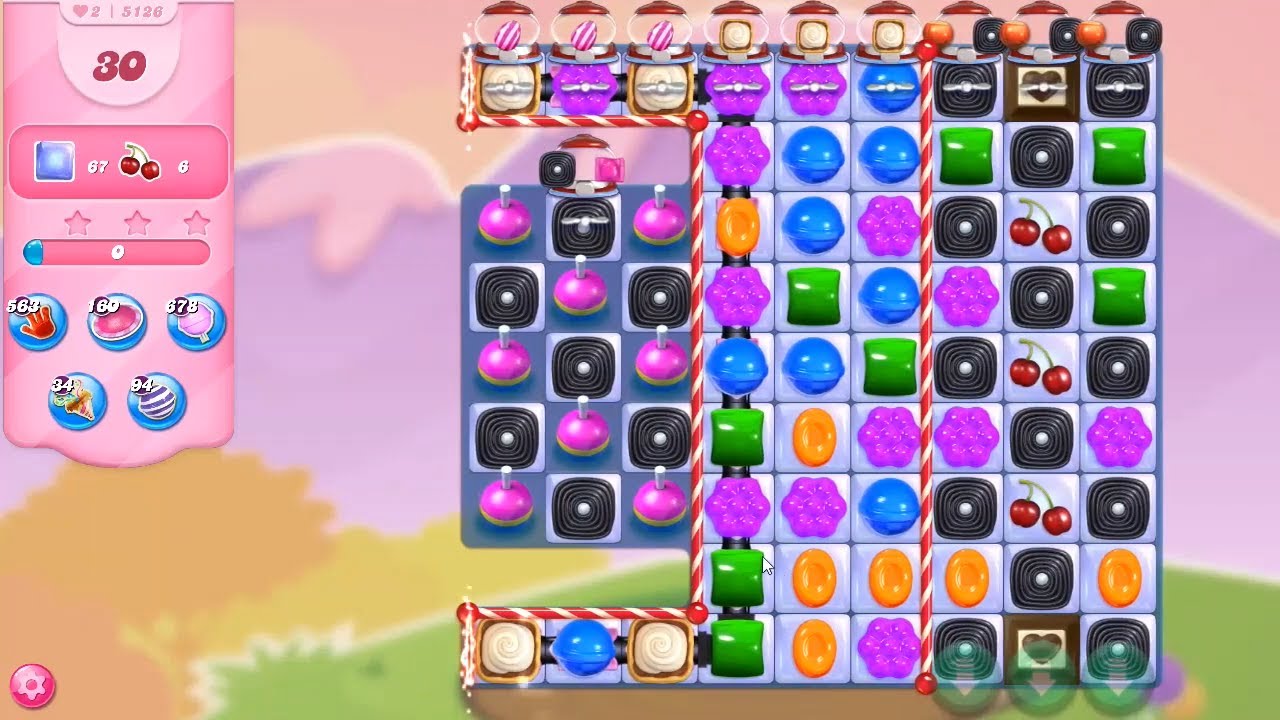 Candy Crush Saga Level 5126 NO BOOSTERS