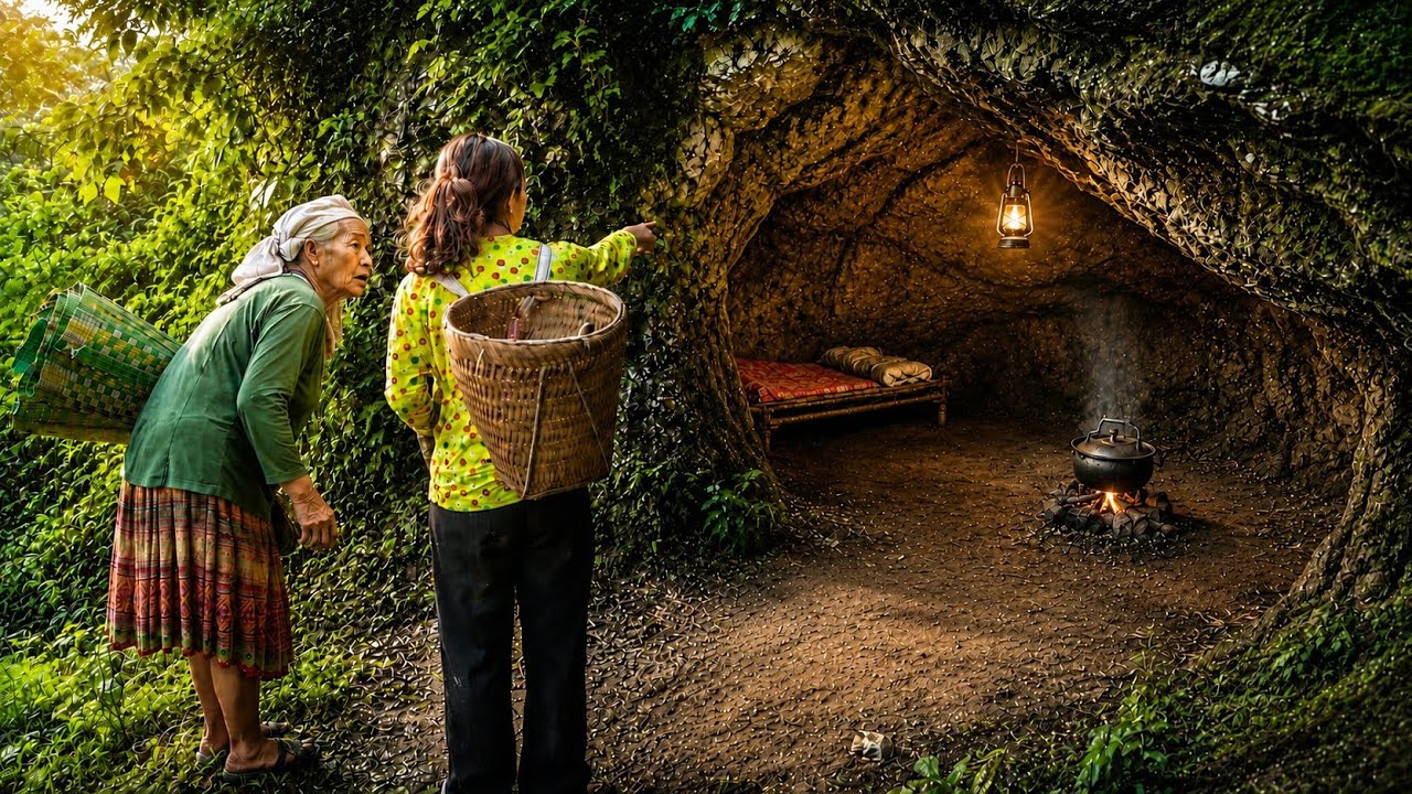 Single Mother Shocked to Discover 60-Year-Old Woman Living Alone in Cave for Years! Such Tragic Fate