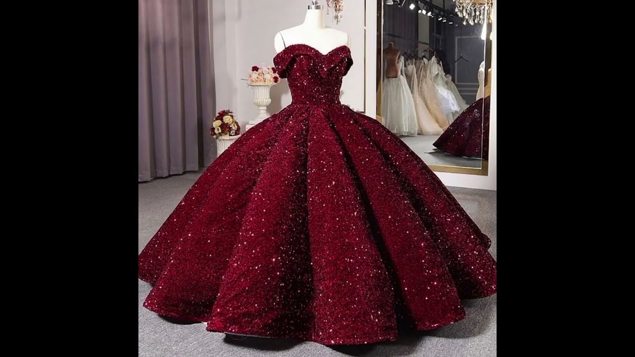 latest and beautiful Christmas gowns