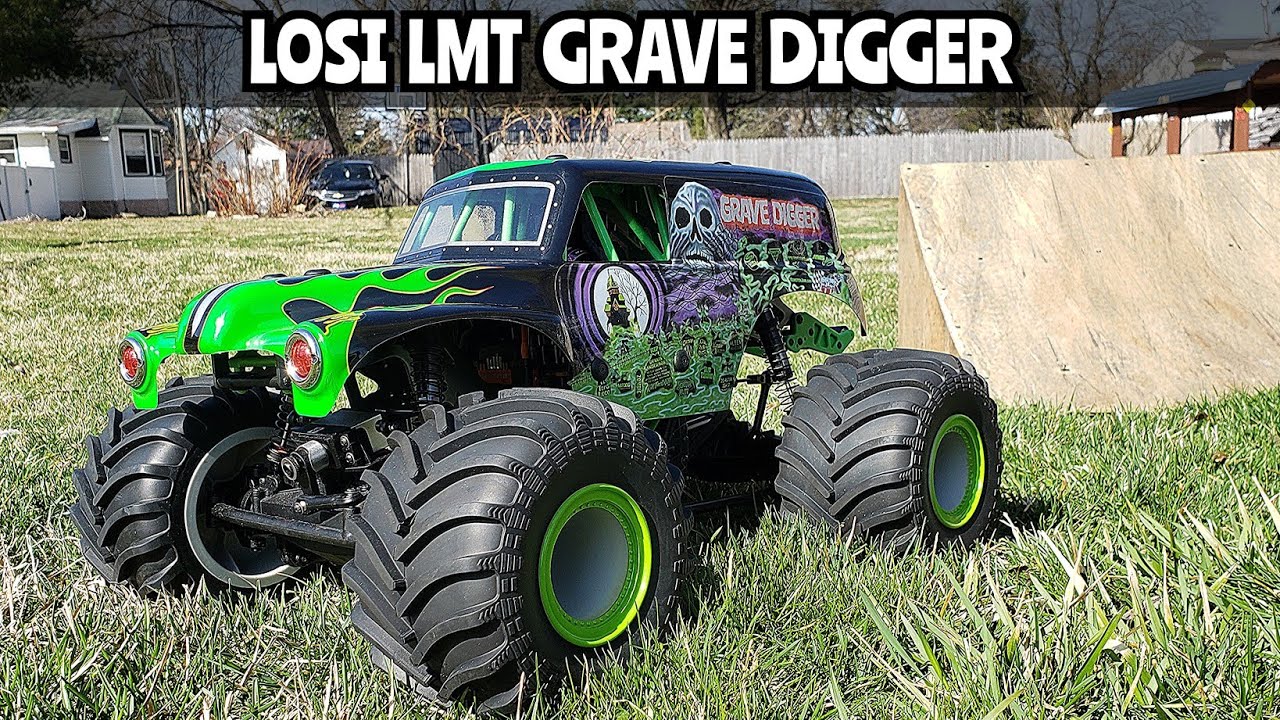 Losi LMT Grave Digger First Run