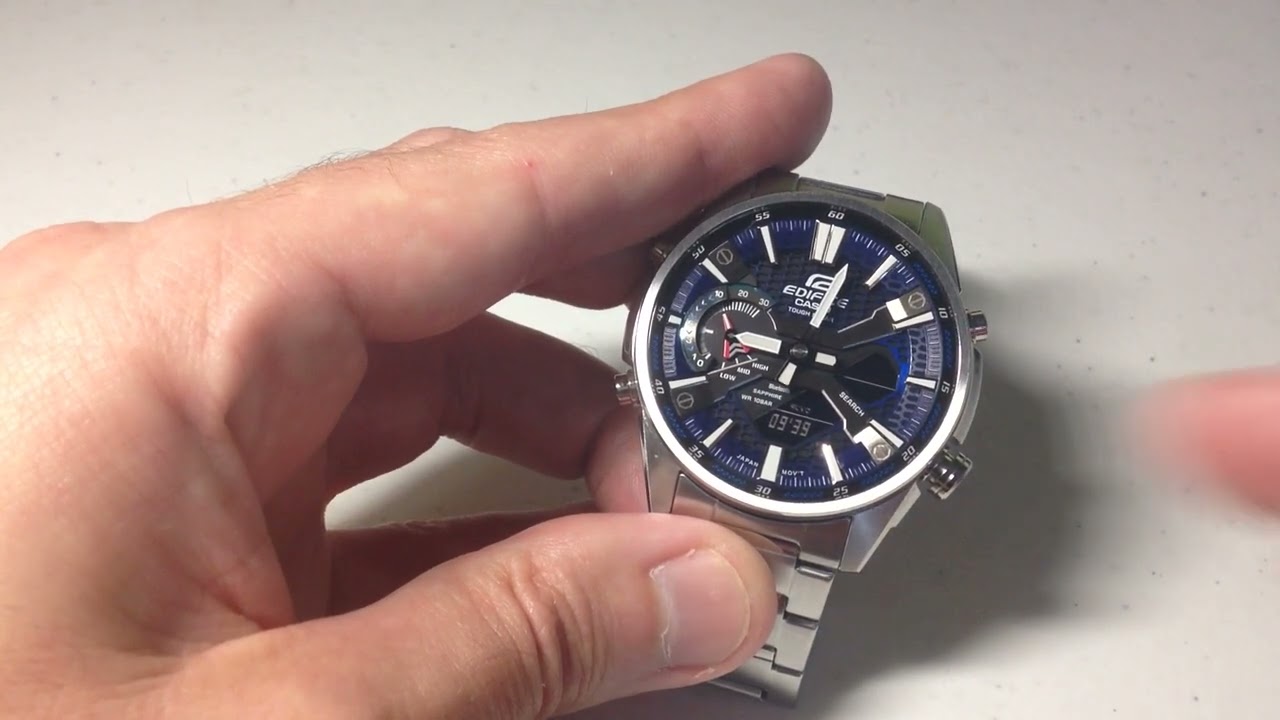 Casio Edifice (ECB-S100D): Countdown Timer