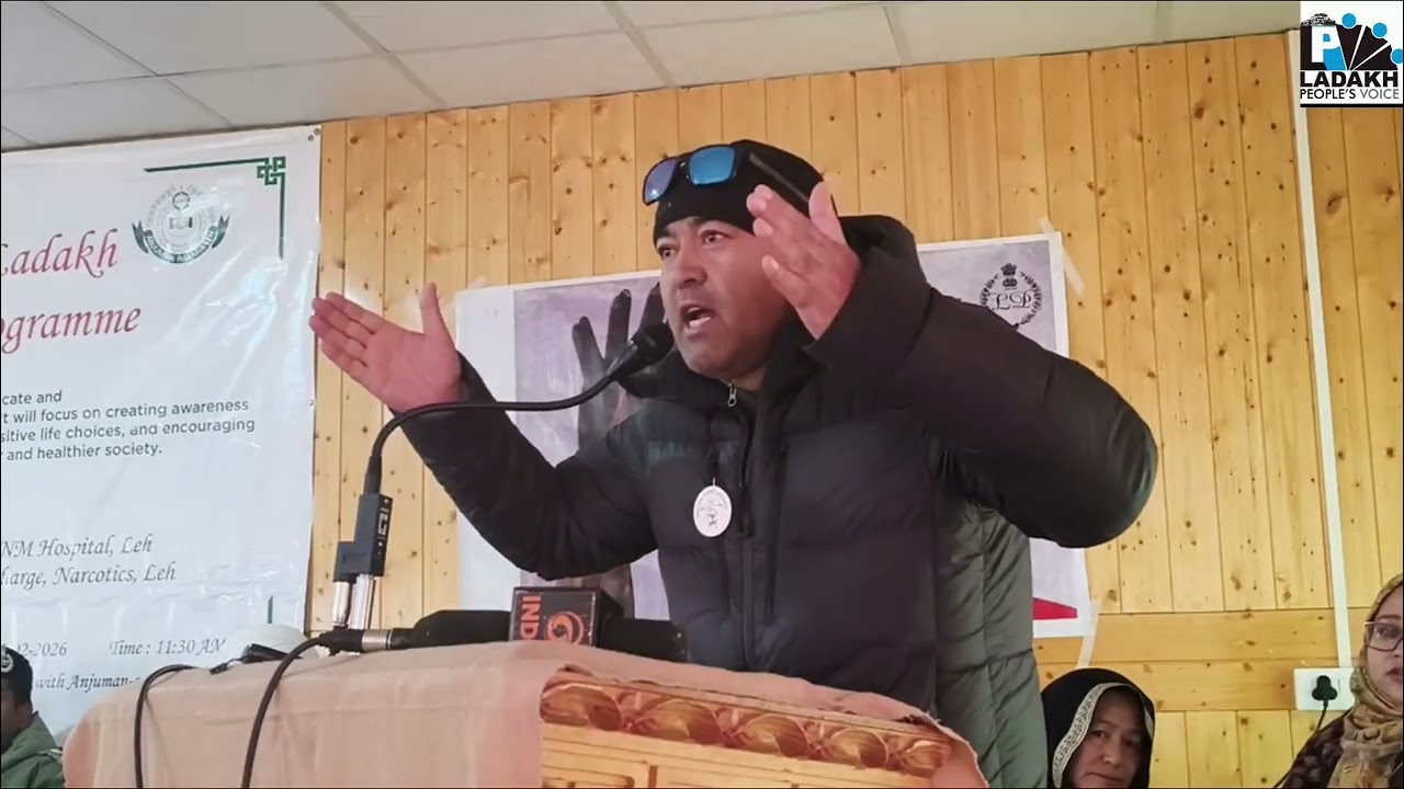 Nambardar Chuchot Shamma Manzoor Hussain has voiced deep concern over alarming rise in drug abuse