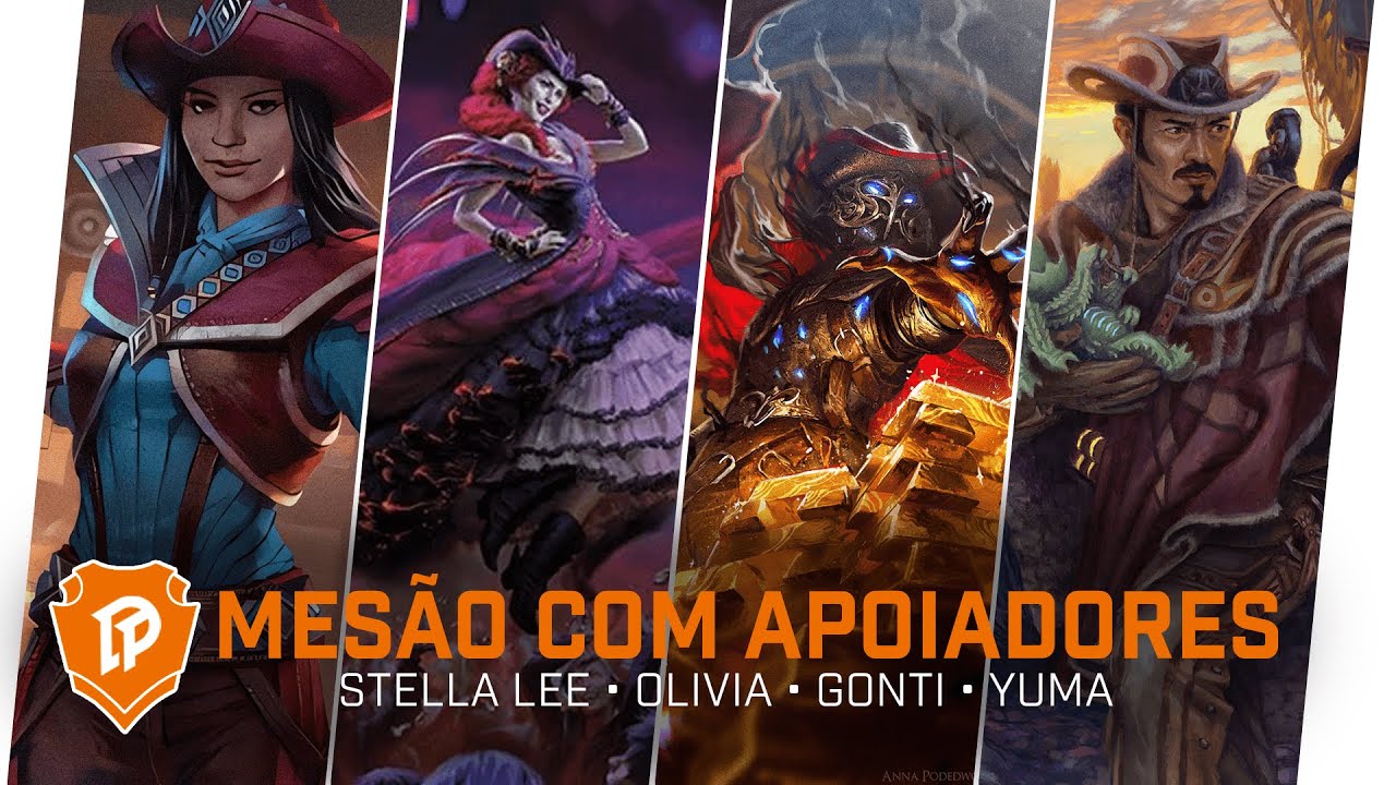 MESÃO COM APOIADORES: OLIVIA x STELLA LEE x GONTI x YUMA