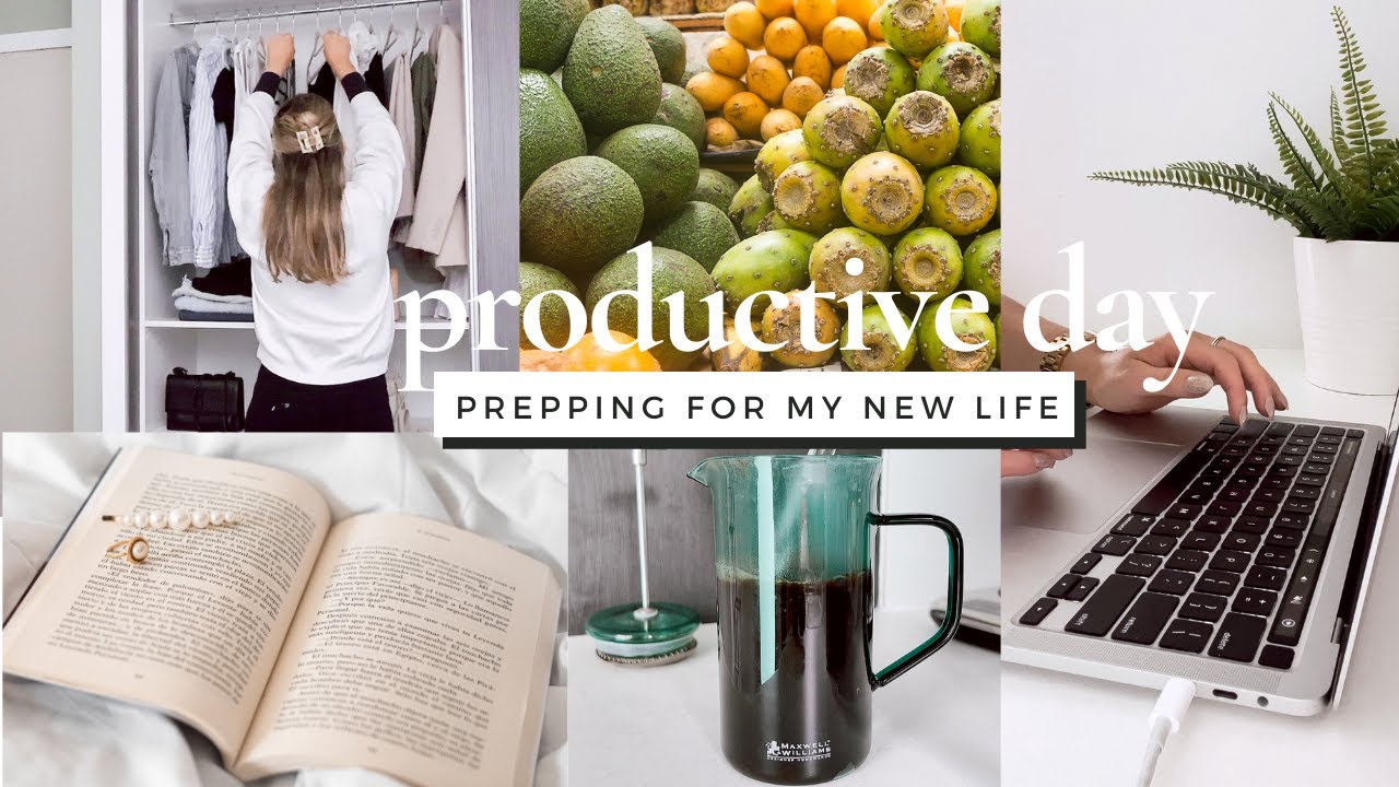 Productive day in the life! Decluttering & organizing! Prepping for my NEW LIFE