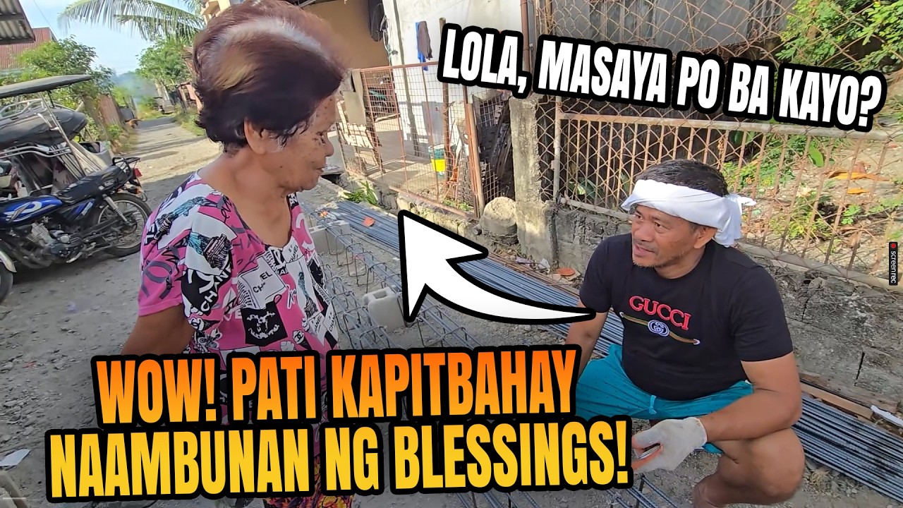 Kapit Bahay Nina Kuya Luis Naambunan Ng Blessings!