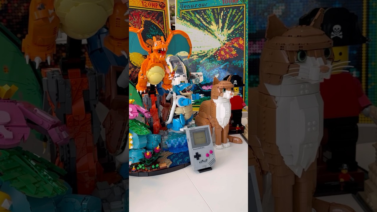 The biggest LEGO Pokemon set size comparison #lego #72153 #legopokemon #rlfm #reviews
