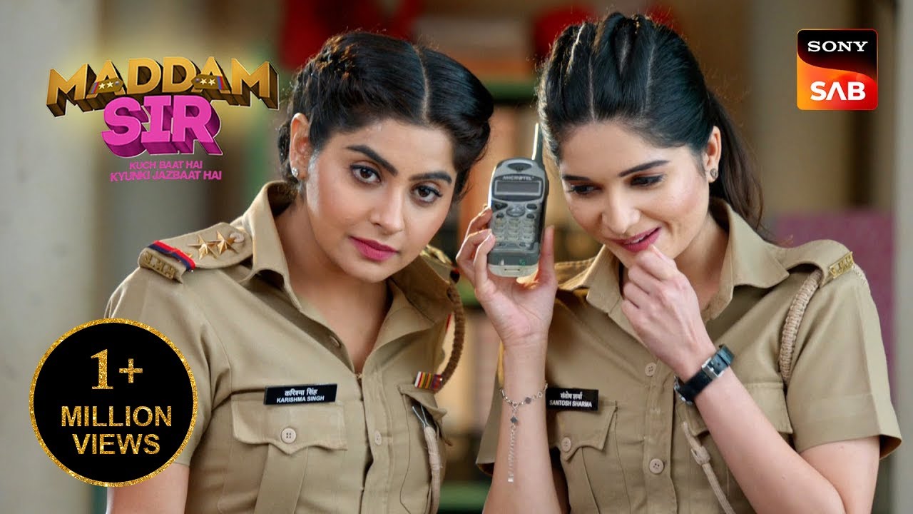 Phone पर किसकी बातें सुन रही हैं Karishma और Santosh? | Maddam Sir | Badge of Laughter