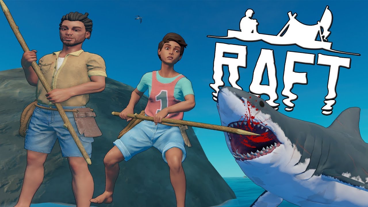 МУЛЬТИПЛЕЕР С ДРУГОМ, ВЫЖИВАНИЕ РАФТ | НОВЫЙ RAFT 2018