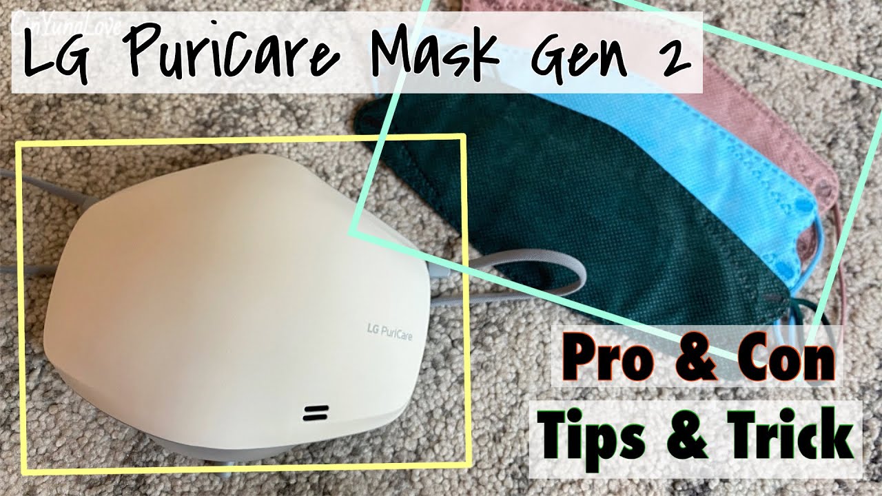 LG PURICARE MASK Gen 2 PRO & CON TIPS & TRICK | Comparison with KF94 MASK