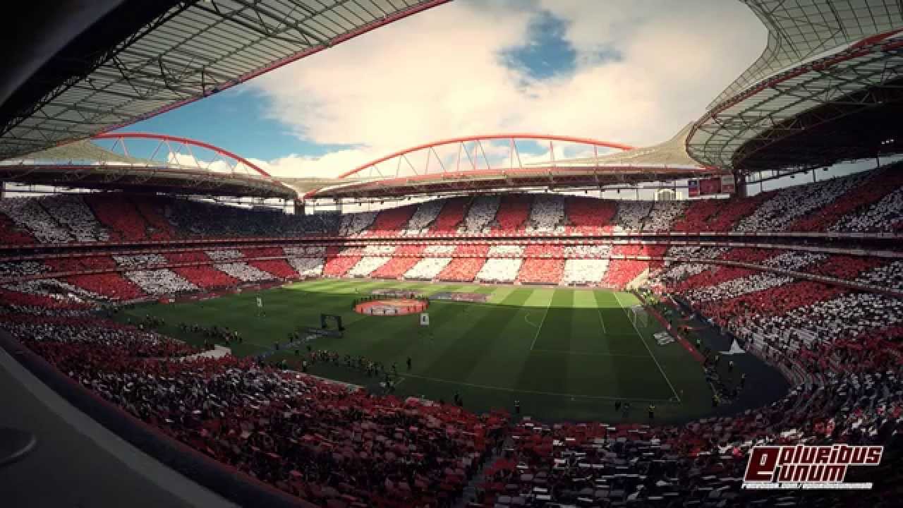 Brutal Coreografia e Hino! Benfica - Porto 2014/2015