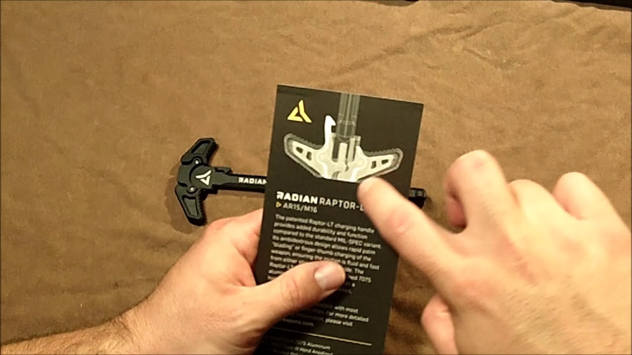 Radian Raptor LT Ambi Charging Handle