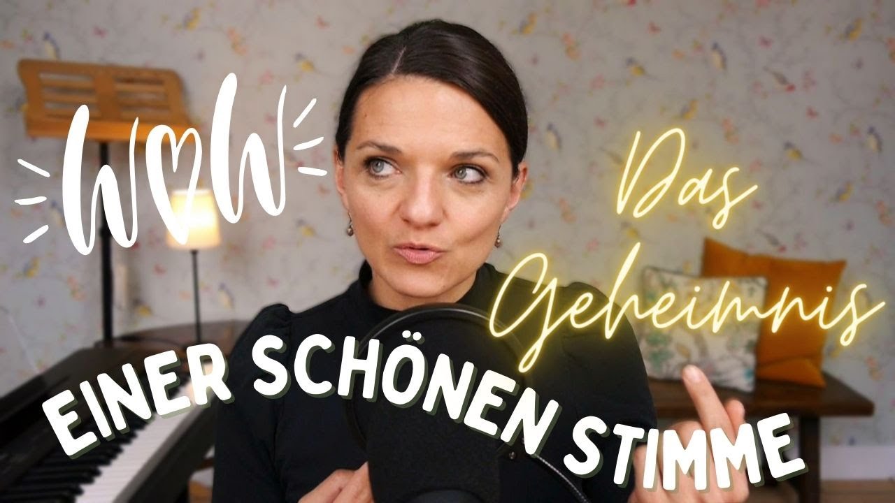 So bekommst du eine sch&ouml;ne Stimme!