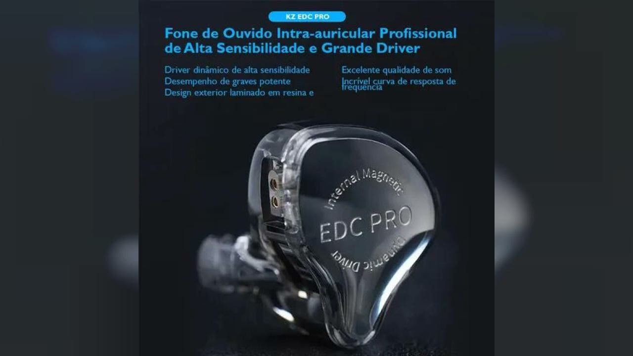 Review: Fone De Ouvido Retorno Kz Edc Pro Sem Mic Cinza