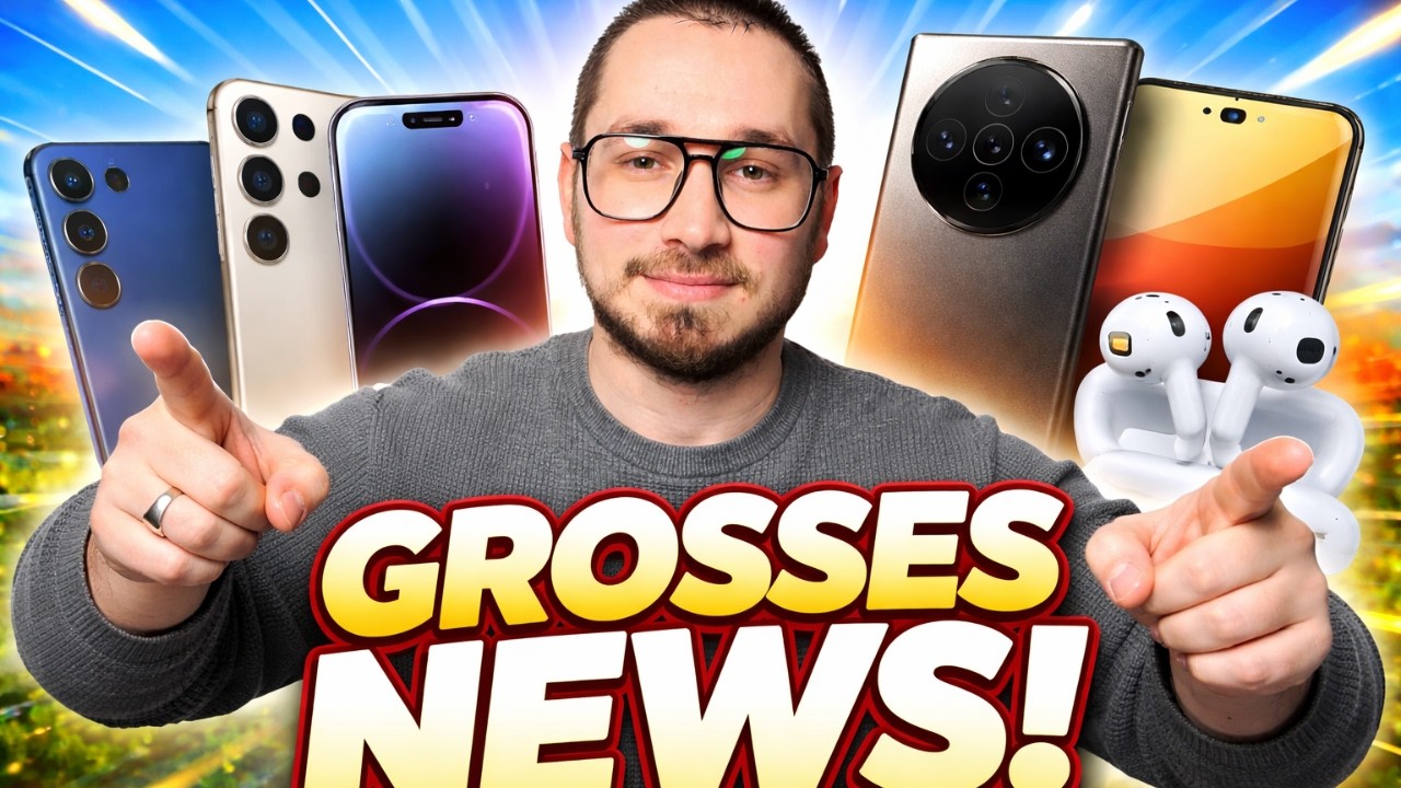 Actu Tech en Live : Apple, Samsung, Xiaomi !