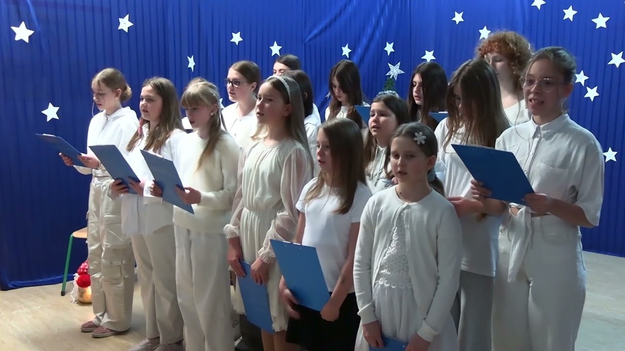 Koncert kolęd i pastorałek w Szkole Podstawowej nr 6 w Łodzi. cz.1.