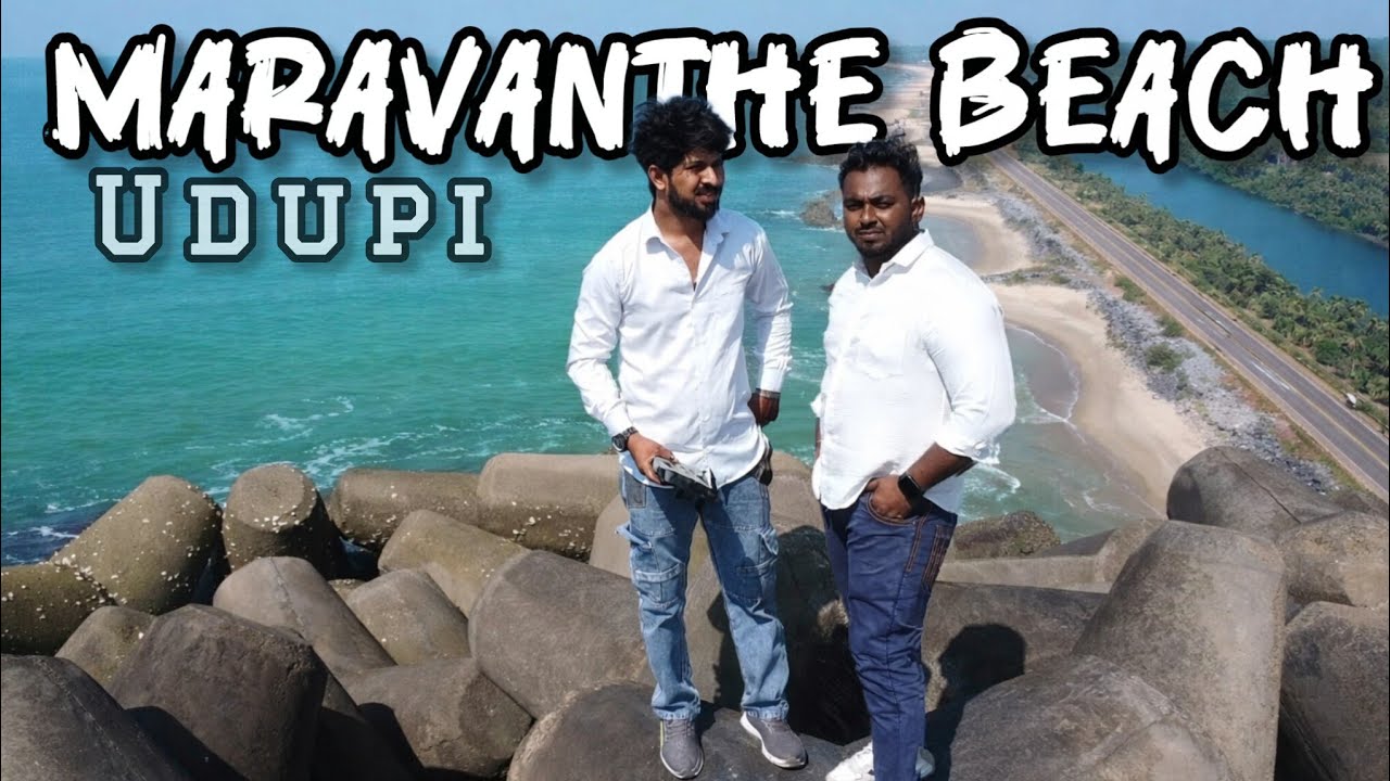 ಉಡುಪಿ maravanthe beach ❤️| day 3 | part 3 | bikers dream road | best place to visit in Udupi