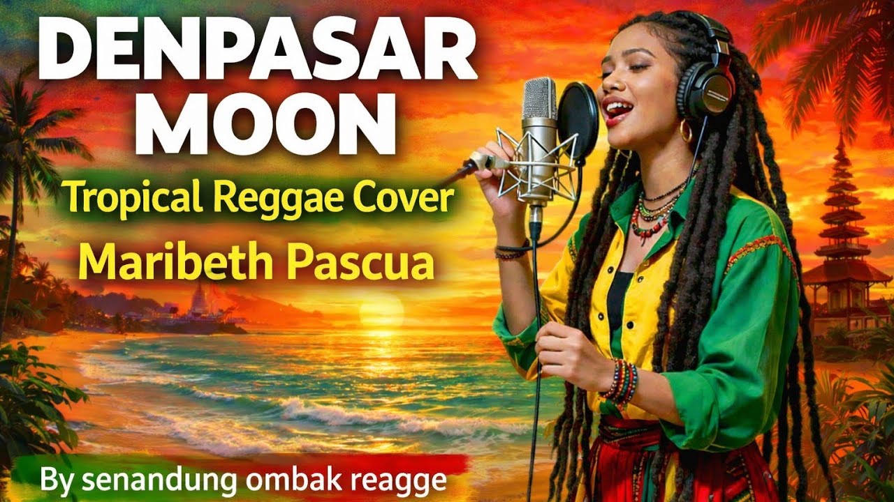 Denpasar Moon Reggae Version 🌙 Cover Santai Cafe by Senandung Ombak Reggae