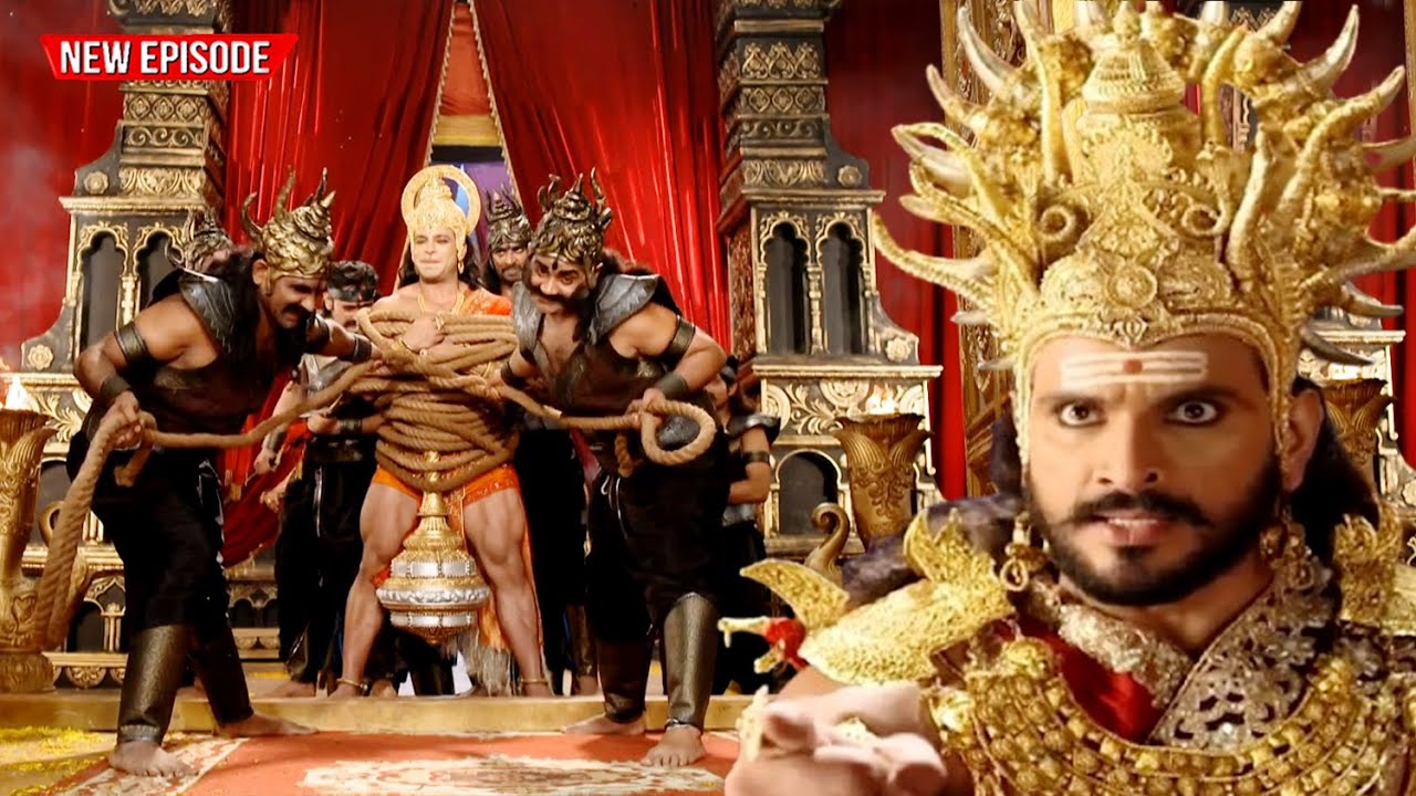 महा एपिसोड - मेघनाथ ने हनुमान जी को बंदी बना लिया  | #jaijaibajrangbali