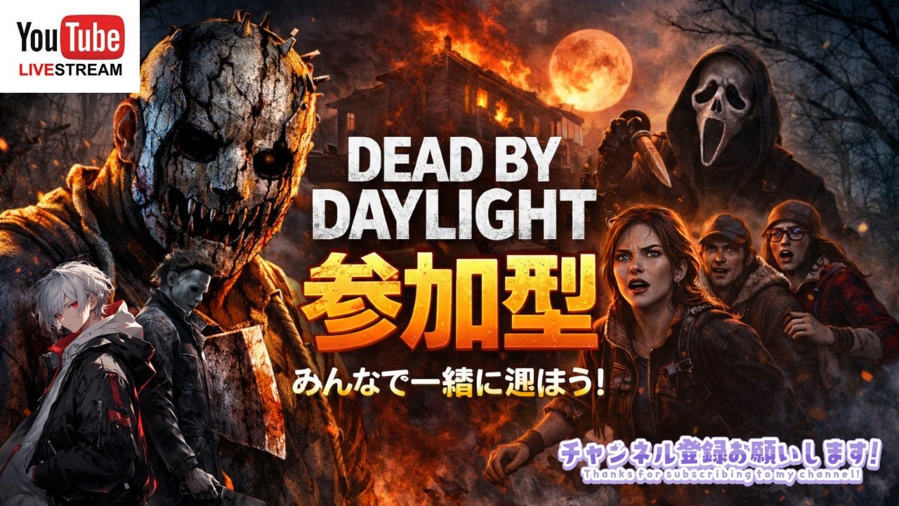 Dead By Daylight 参加型 26.02.26