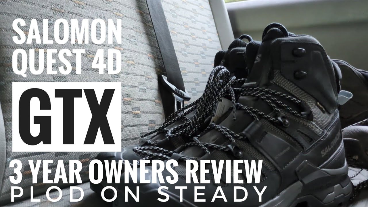 Salomon Quest 4 4D GTX boots 3 year review