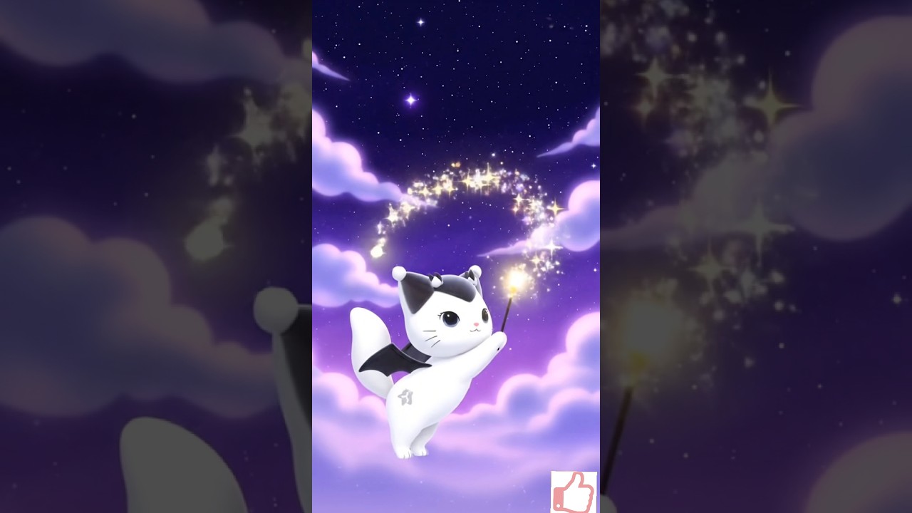 &bull; #FantasyParade&bull; WhimsicalCats&bull; #MagicInTheSky&bull; #DreamyVisuals&bull; #FlyingCats