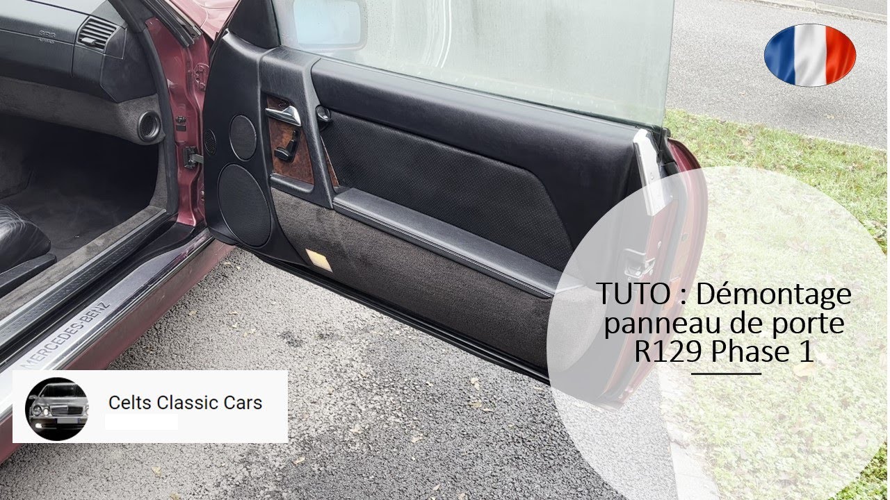 [TUTO]: R129 Phase 1 Démontage panneau de porte et Haut-Parleurs