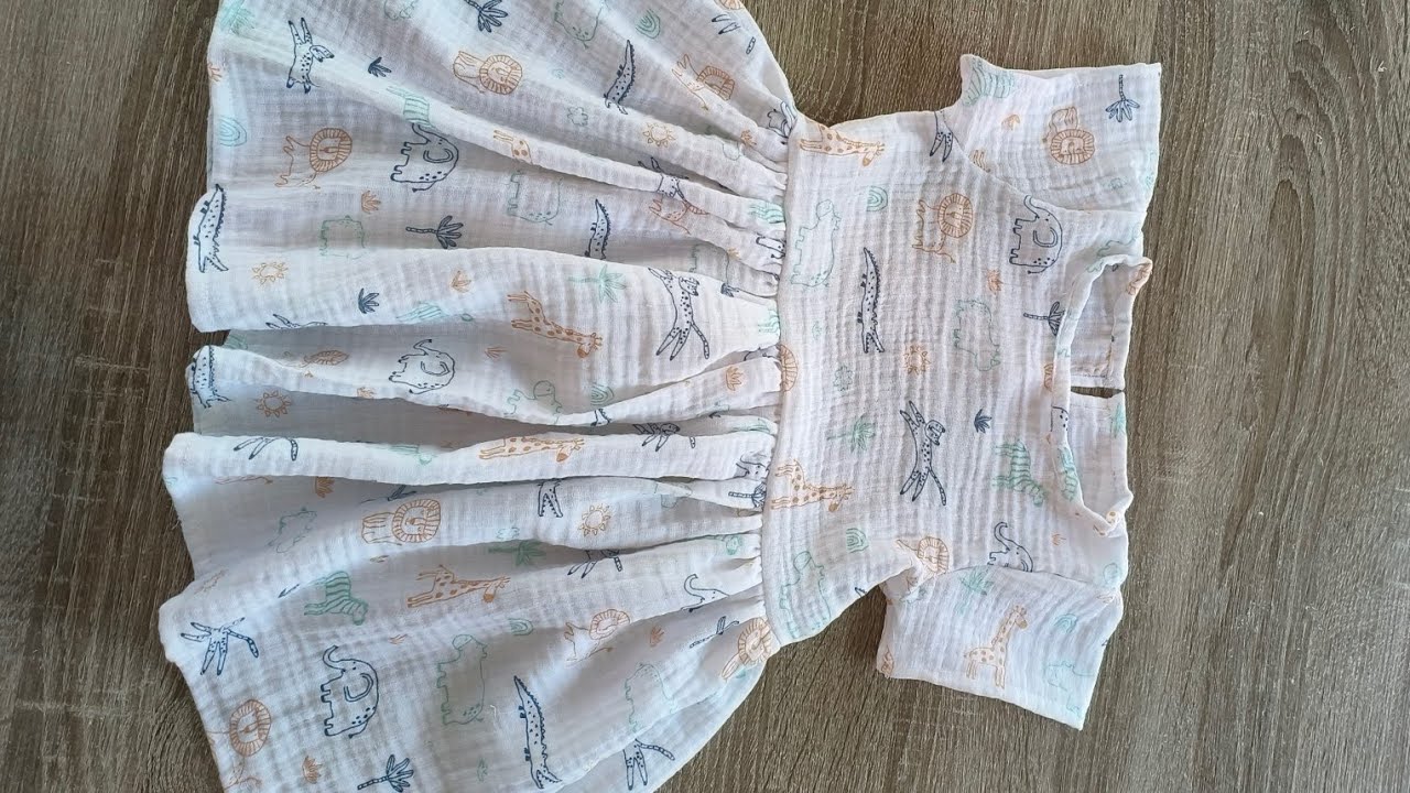 Naai zelf babyjurkje,snel,makkelijk en eenvoudig