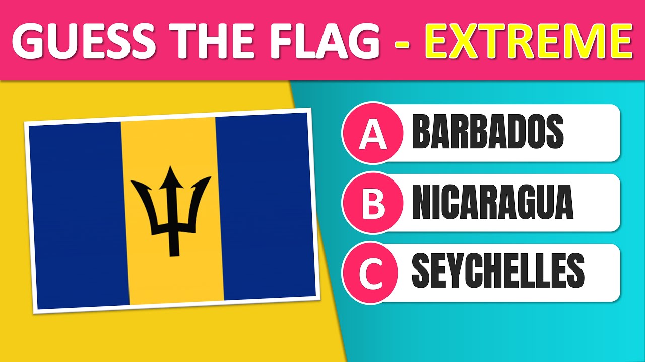 🚩Guess The Country by The Flag Difficulty Extreme or Impossible | Flag Quiz