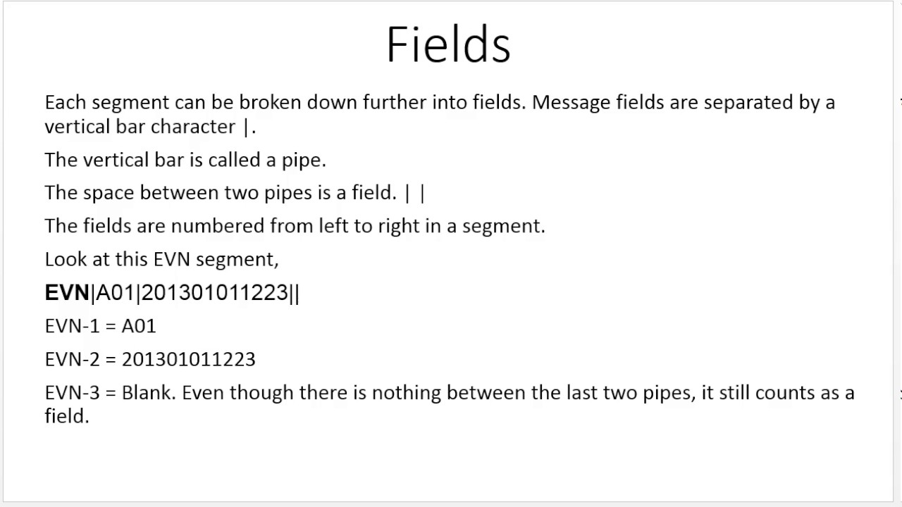 HL7 Message Structure
