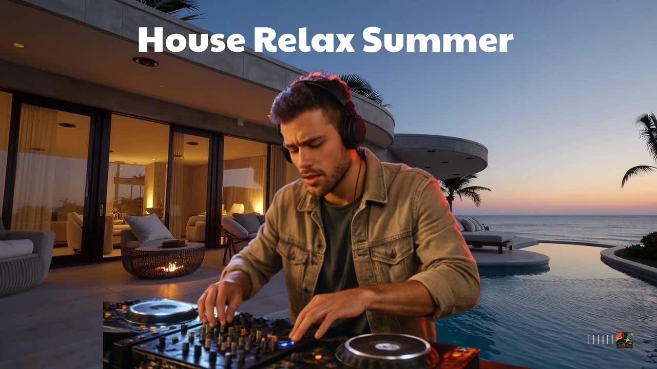 Luxury Seaside House Relax mix 2025 | Summer Vibes, Poolside Chill, Oceanfront Villa✨🎶