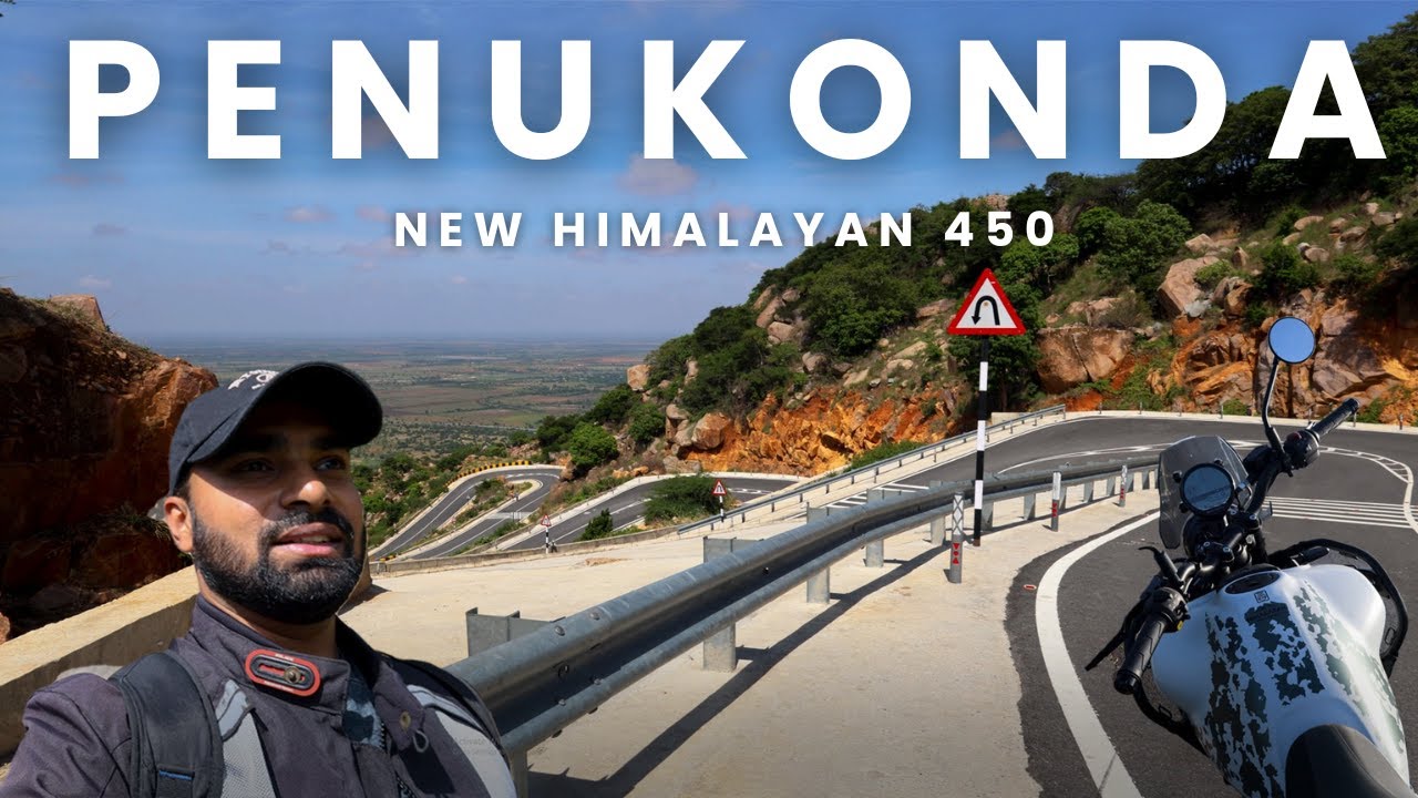 Bangalore to Penukonda Fort on New Himalayan 450 | Places to visit near Bangalore | Secret Lake