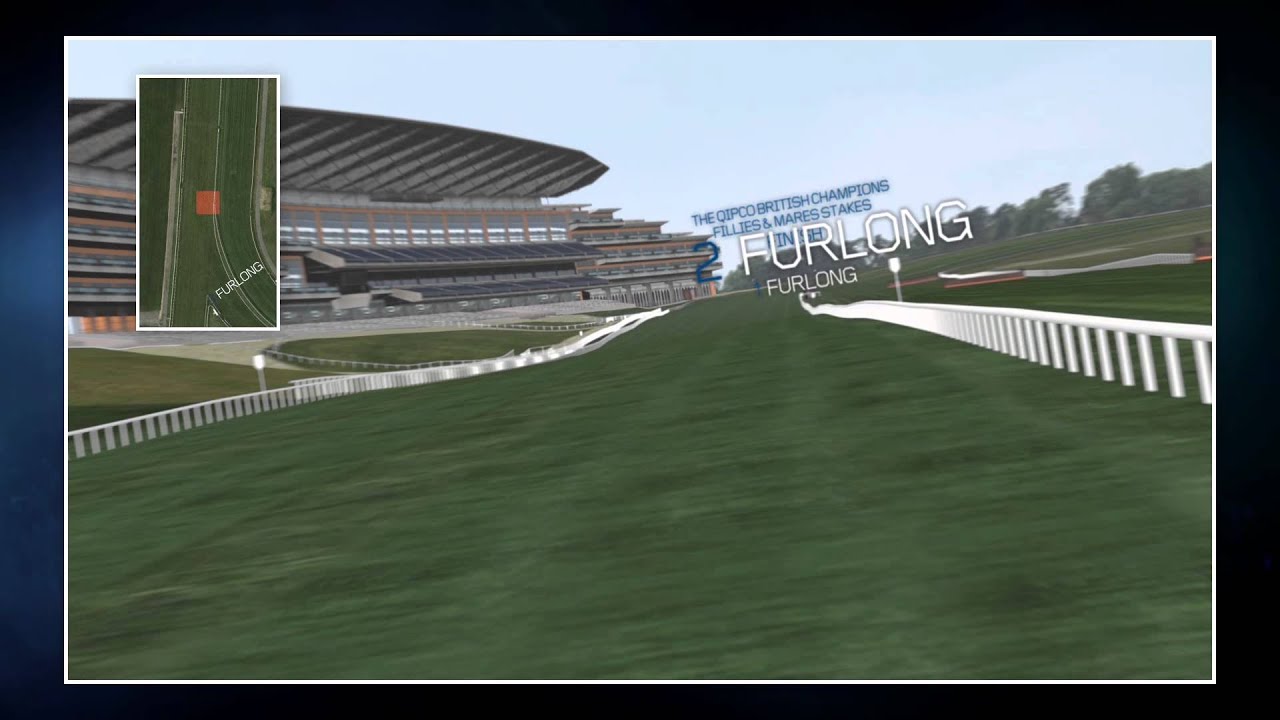 Course Flyover for the QIPCO British Champions Fillies & Mares Stakes