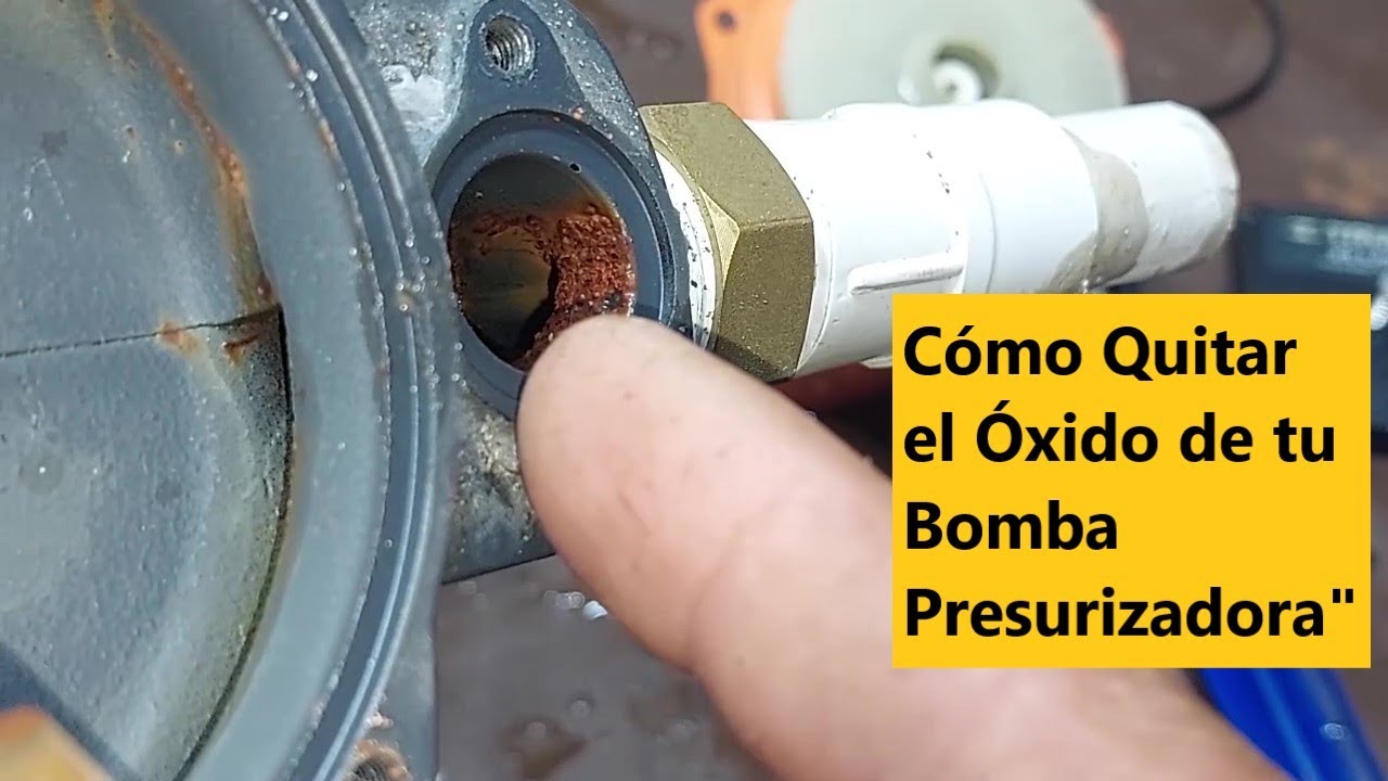 "ADIÓS Óxido: Reparación y Mantenimiento de Bombas Presurizadoras"Fallas Comunes.