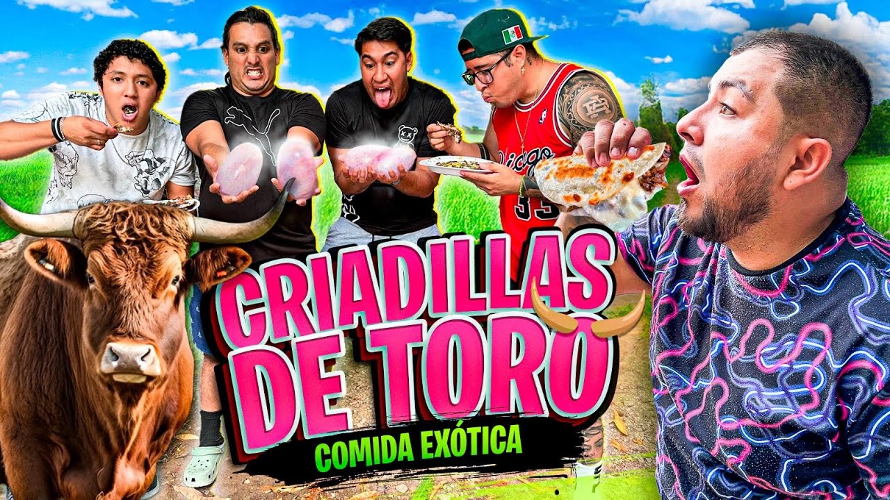 PROBANDO LAS CRIADILLAS DE TORO CON EL CREW | a que sabe ?