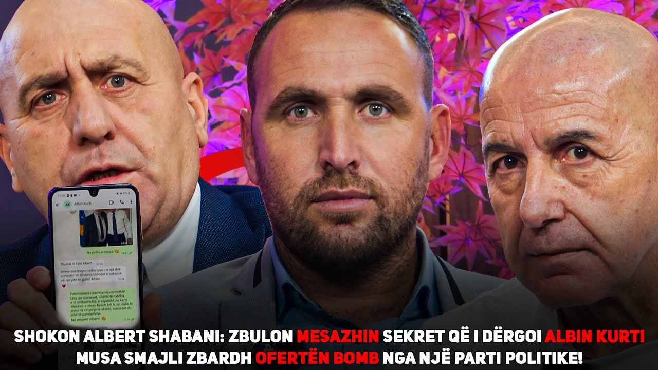 Kojshia Show - Shokon Albert Shabani zbulon mesazhin sekret që i dërgoi Albin Kurti! Shokohet Musa.