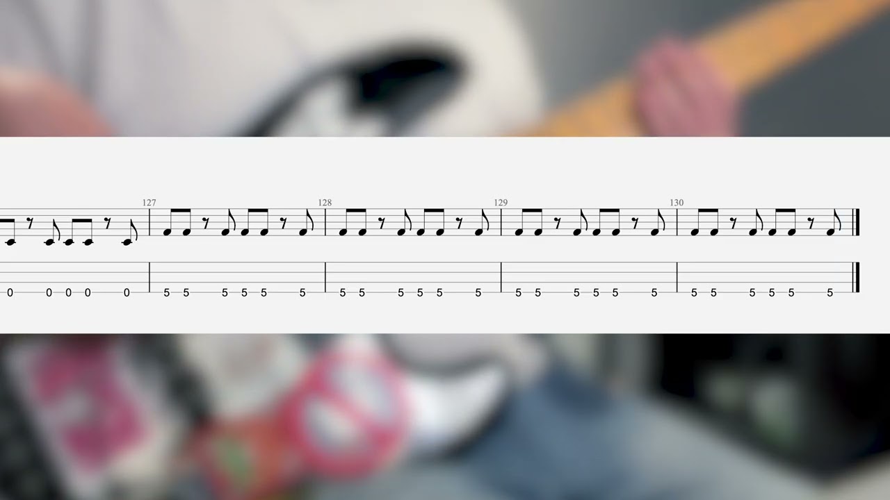 Gorillaz feat.Sparks - The Happy Dictator (Bass Backing Track With Tab)