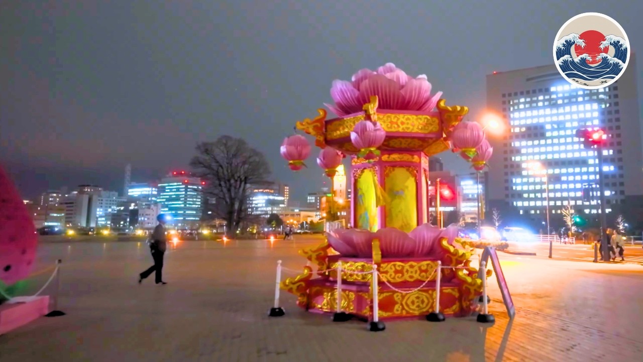 Walk in Minatomirai Yokohama｜Night Stroll［4K］