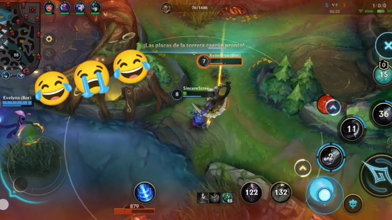 WILDRIFT#leagueoflegends:BANDA😂(PRTE1)NUNCA HABIA PASADO TANTA DESESPERACIÓN PTMDRE🤣👏👏👏 