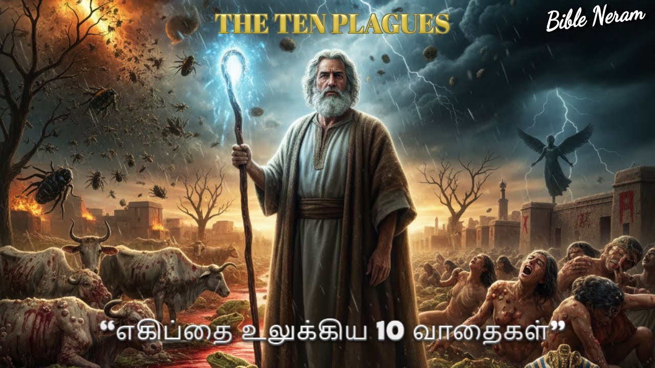 எகிப்தை உலுக்கிய 10 வாதைகள் | பார்வோன் ஏன் பணியவில்லை?முழு கதை #biblestories #story #movie #catholic