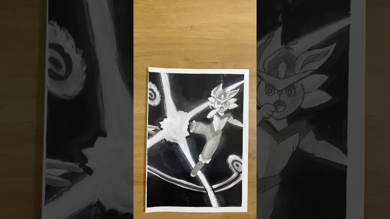 Cinderace | Joint Pok&eacute;mon Sketch part 2