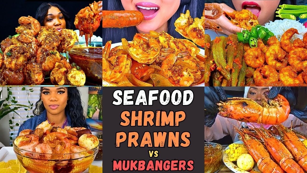 🤤🦐💣 SHRIMP & PRAWNS OVERLOAD 💥 | Best SEAFOOD MUKBANG Compilation You’ll Ever Watch 😍
