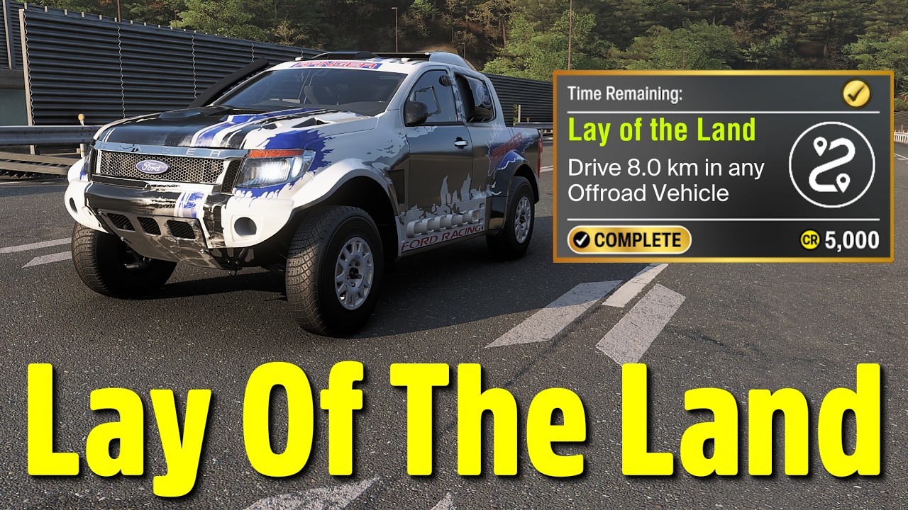 Forza Horizon 6 Lay Of The Land Daily Challenge Guide | Series 1 Week 4 Spring