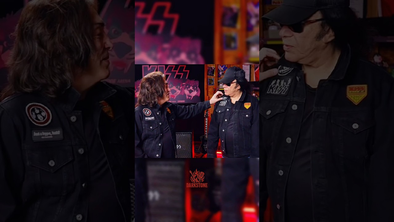 Casual Chat About KISS Patches #paulstanley #genesimmons #kissband #musicrock #darkstone