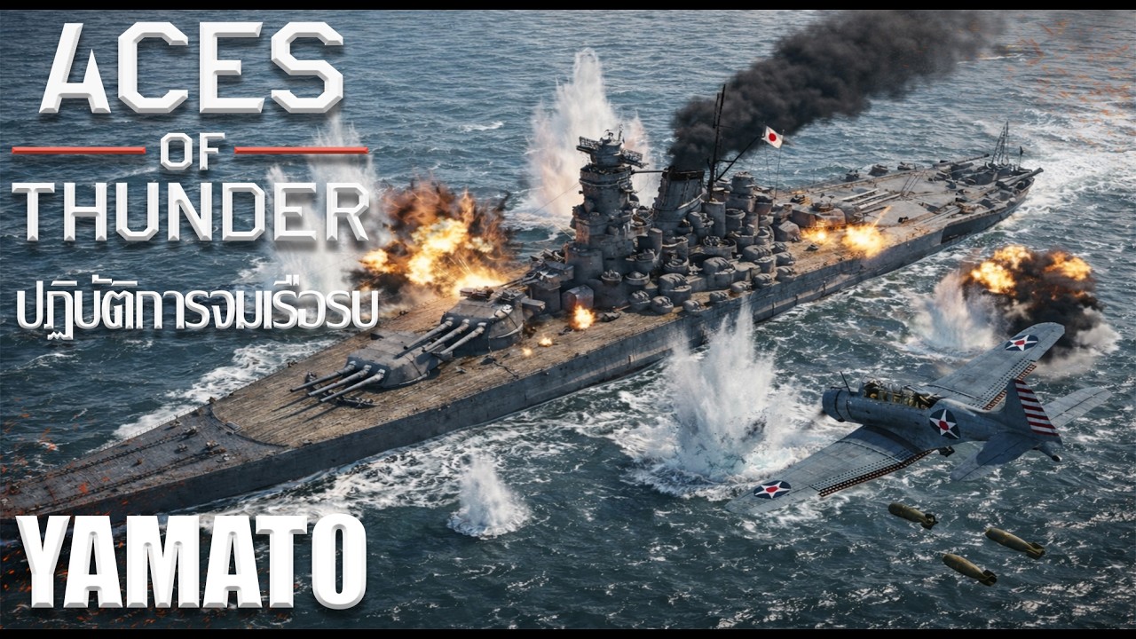 Aces of Thunder : Task Force 58 ปฏิบัติการจมเรือรบ Yamato